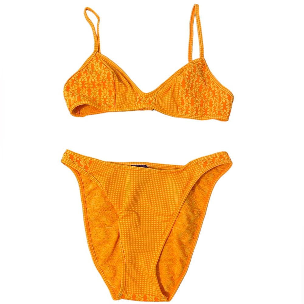 Vintage Bright Two Piece Swimsuit